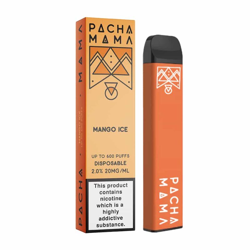 PachamamaDisposables 2ml BoxandDevice MangoIce