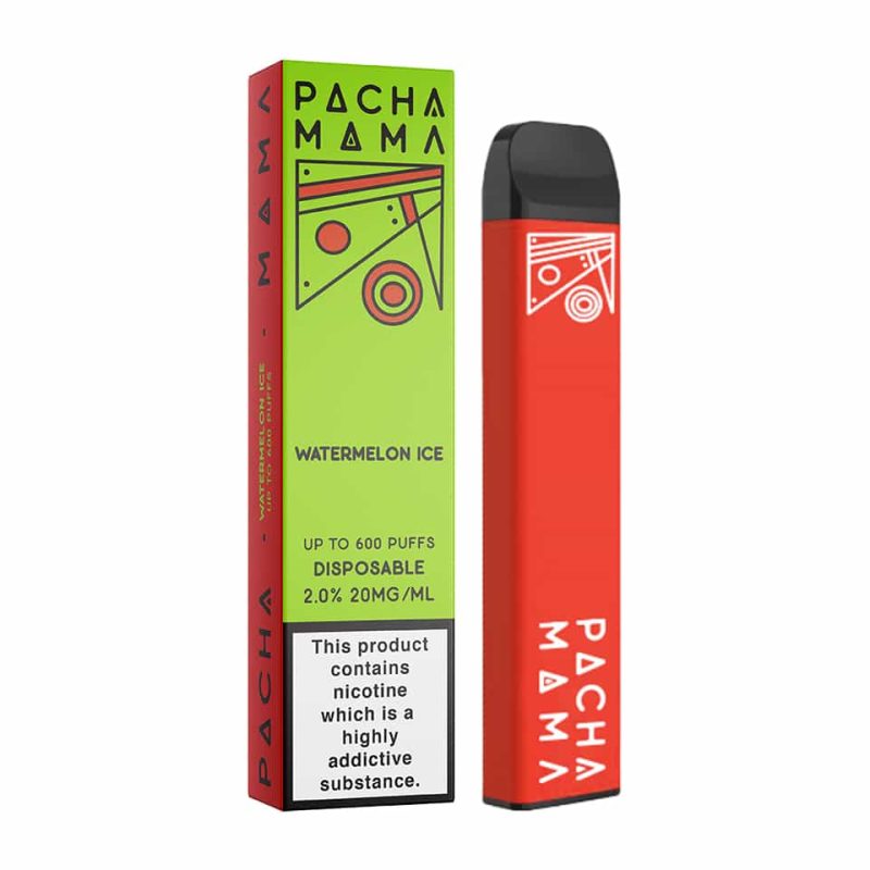 PachamamaDisposables 2ml BoxandDevice WatermelonIce